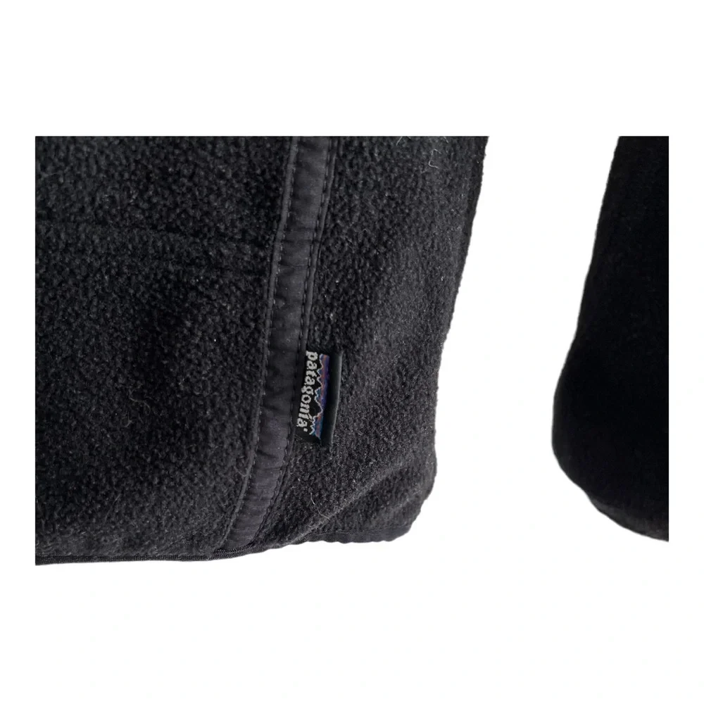 Black Fleece Patagonia Zip Up Jacket - Picture 2 of 6